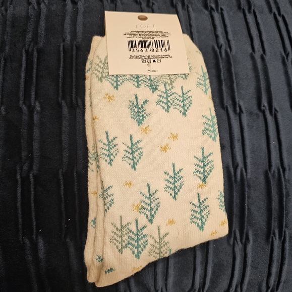 3for21 Tree Cozy Crew Socks - Picture 3 of 3